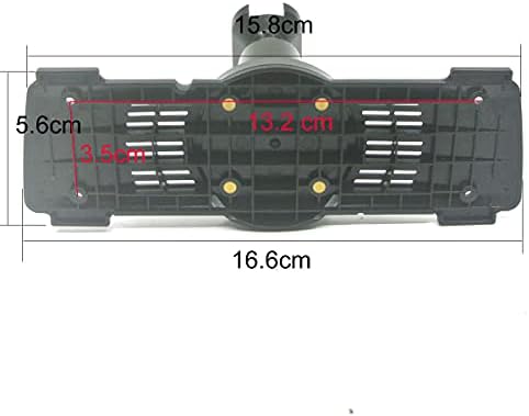 אנשילונג מראה אחורית לוח לוח אחורי 13.2 על 3.5 סנטימטר מרווח בורג + מראה דאש מצלמת הר זרוע לרכב במקום