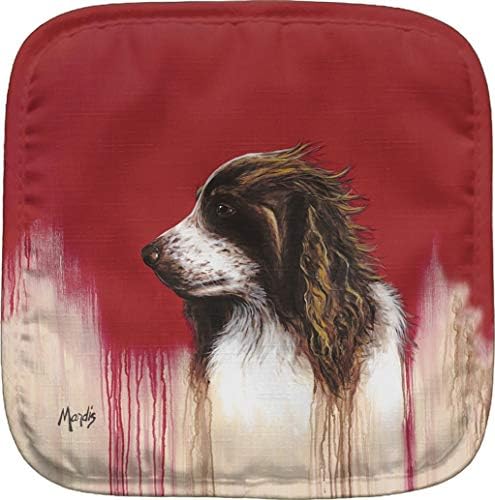 חי חינם .ink Brittany Spaniel Potholder