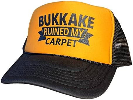 מצחיק נהג משאית כובעים יוניסקס - בוגר גמירה הרס לי את השטיח