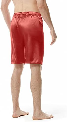 גברים של כותנה אימון מכנסיים גברים של קיץ אופנה פשוט מוצק צבע אלסטי מותניים משי מכנסיים קצרים בית תרגיל
