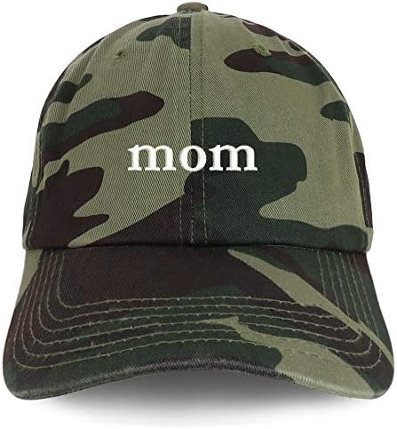 טרנדי הלבשה חנות אמא רקום רך נמוך פרופיל כותנה כובע אבא כובע