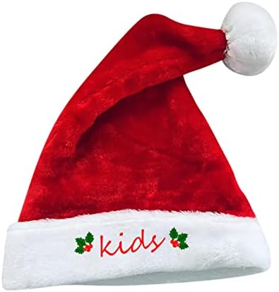 רויו קטיפה אוגן חג המולד כובע משפחה גבוהה סוף קצר קטיפה חג המולד כובע אירוע מתכנן מארגן המפלגה