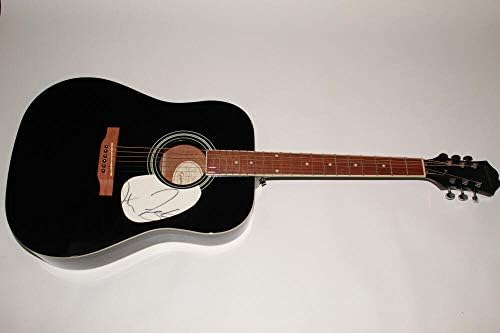 ג'ון פוגרטי חתום על חתימה גיבסון אפיפון גיטרה אקוסטית - אגדת CCR, נדיר