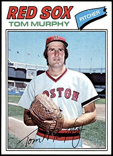 1977 Topps 396 טום מרפי בוסטון רד סוקס NM/MT Red Sox