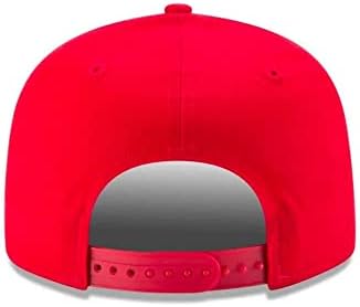 עידן חדש מנצ ' סטר יונייטד 9 חמישים שיא שטוח כובע סנאפבק אדום