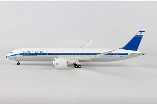 DARON HOGAN EL AL 787-9 1/200 רטרו W/GEAR Reg4X-EDF