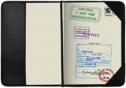 כיסוי מקרה מגן מחזיק דרכון עור הכלב היומי שלי