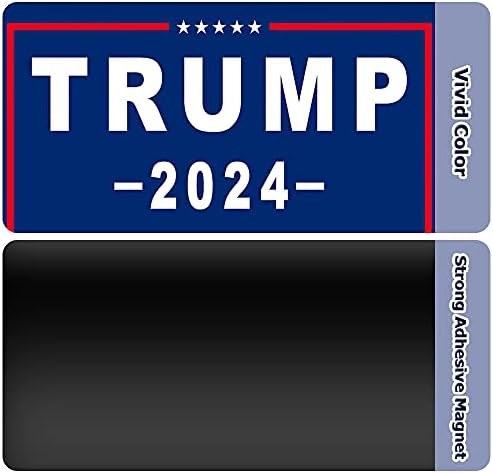 מדבקת מגנט QSUM טראמפ 2024, שמור את אמריקה שוב מדבקות מכוניות פגוש לאירוע מצעדי חגיגת יום הבחירות