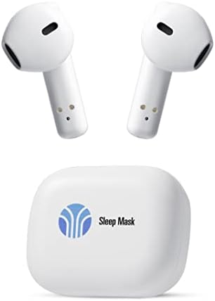 מסכת שינה אוזניות אלחוטיות אמיתיות אוזניות אלחוטיות 30 שעות הלהקה LED תצוגת אוזניות עם מארז טעינה אלחוטית