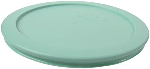 פיירקס 7201-מחשב ים זכוכית כחול / ירוק עגול פלסטיק מזון אחסון החלפת מכסה, תוצרת ארה ב-2 מארז