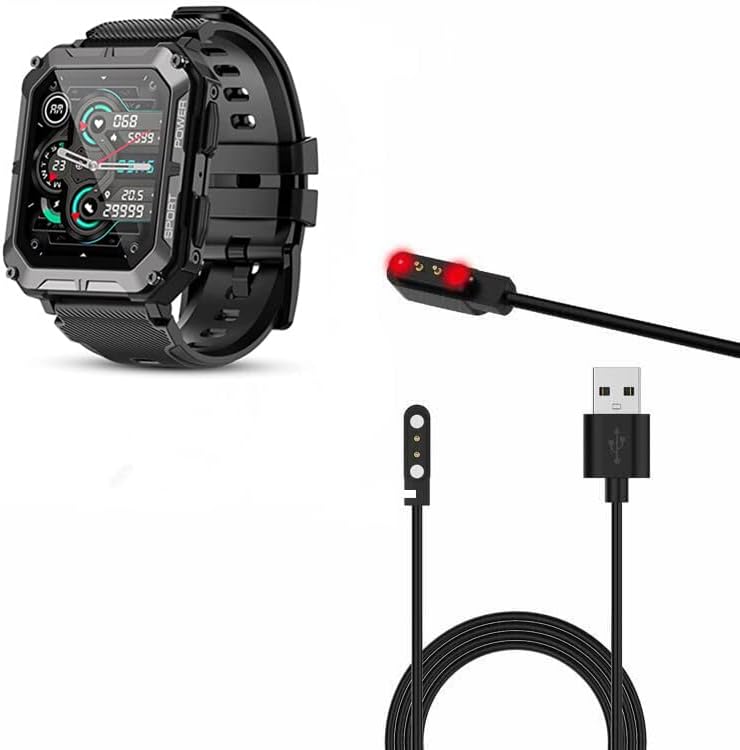 תואם למטען Pureroyi C20 Pro Smart Watch Watch Watch Whatt
