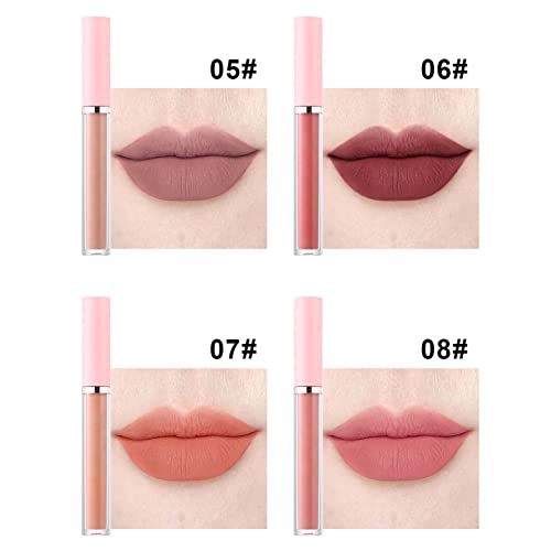 שפתון נוזלי שפתון ליפ גלוס לנשים 24 הוראס מקוריים 24 עמוק אדום מקורי 24 שעה שפתון שפתיים כתם לאורך זמן שיהיה