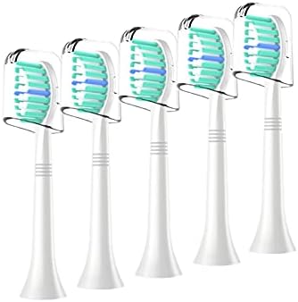 Weaknnm החלפת מברשת שיניים תואמים ל- Philips Sonicare: 5 חבילות ראשי מברשות חשמליות מקצועיות