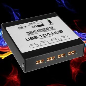 רכזת USB 2.0 מחוספסת, כיתה תעשייתית, 4-יציאות במהירות גבוהה של USB עם מחברי USB בעלי שמירה גבוהה ופעולת