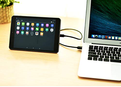 USB 3.0 Type-C טעינה מהירה וכבל נתונים התואמים ל- Microsoft Surface Book 2, ספר 3, Pro X, Go 2, Pro 7!