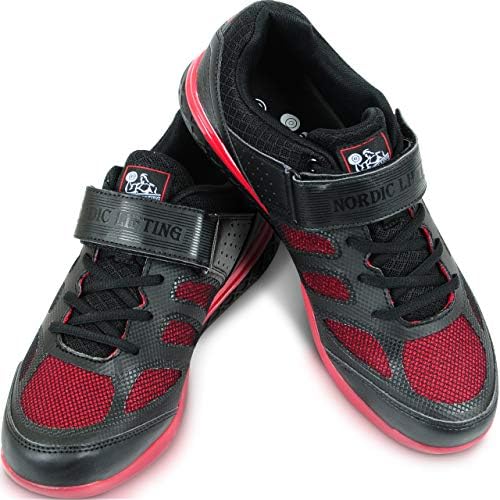 שרוולי מרפק הרמה נורדית צרור קטן עם נעליים גודל וונג'ה 9 - אדום שחור
