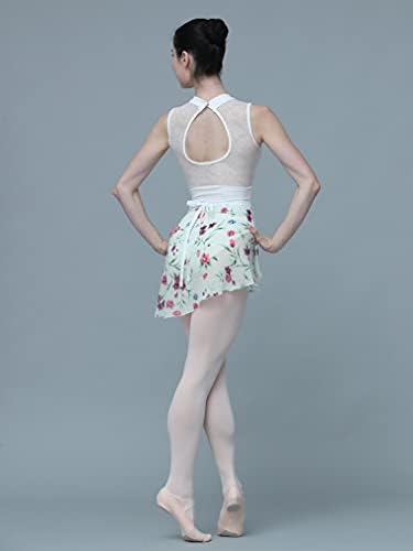 ריקוד חצאיות עוטף שיפון חביב על בלט לנשים לנשים קצרות ובנות