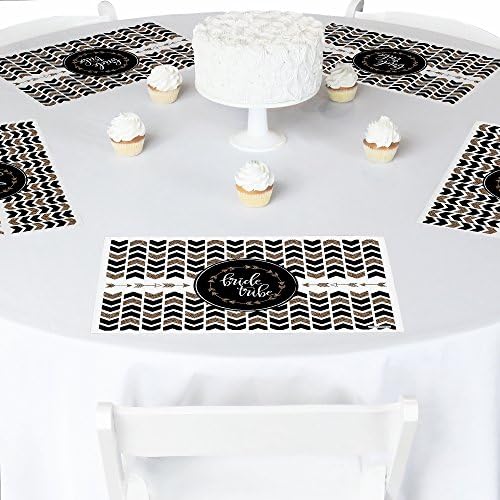 שבט כלה - קישוטי שולחן מסיבות - מקלחת כלות ורווקות רווקות פיקסמטים - סט של 12