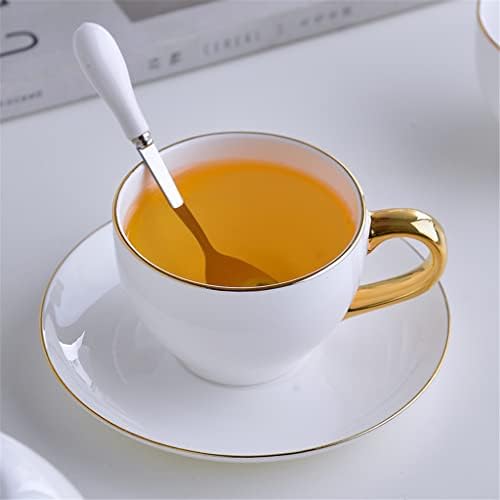 ZLXDP עצם אלגנטית סין סין סט תה תה כוס קרמיקה סיר קרמיקה קומקום קומקום קפה כוס קפה פלטינה שפת תה