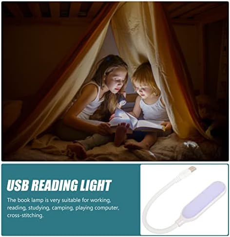 מנורה של Mobestech USB מנורה מיטת מיטה קריאה מנורת מיטת מיטה לילה אור אור USB מנורת מיטה