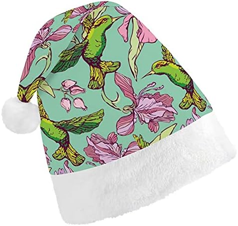 קוליברי ופרחים חג המולד כובע לשנה חדשה חג מסיבת קוספליי