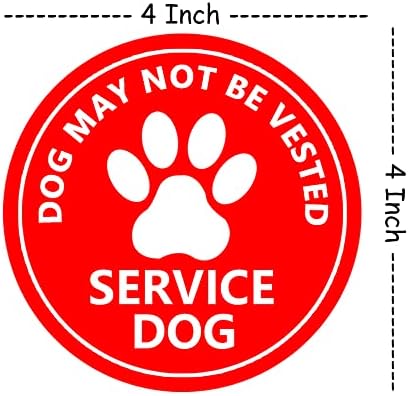 כלב השירות הטוב ביותר מתגורר כאן שלט, כלב צורה עגולה בגודל 4 אינץ