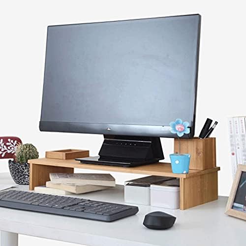 מחשב צג התעצמות מעמד בסיס שולחן דוכן תצוגת מחשב צג מוגבר מדף שולחן עבודה תצוגת סוגר בסיס סוגר אחסון