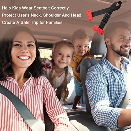 שמאי חגורת בטיחות של Japara Kids, שמאי חגורת בטיחות ברכב עם קליפ ורצועת חגורת מיקום לילדים, הגן על שמאי חגורת