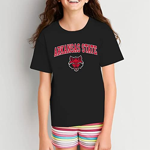 לוגו קשת NCAA, חולצת טי נוער צבעונית, מכללה - אוניברסיטה