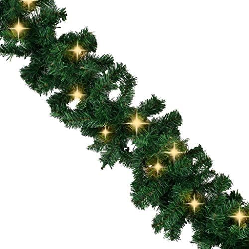 65.6 רגל חג חג המולד עם 300 אור LED, עיצוב חג מלאכותי של אורן גרנד לקישוטים לחופשה חיצונית או מקורה