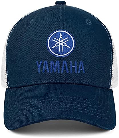 כובעי נהג משאית לגברים כובע סנאפבק כובע בייסבול כובע אבא מתכוונן לגברים כחול כהה
