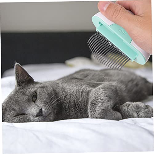 מסרק לחיות מחמד ניקוי שיער ב הסרת מברשת הפשטת חתול עיסוי מגרפה טיפוח שפיכת כלי -