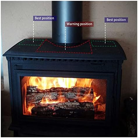 לבן שחור אח 12 חום מופעל תנור מאוורר יומן עץ צורב אקו שקט מאוורר חורף בית יעיל חום הפצה