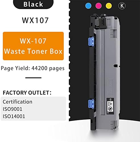 Kooway WX-107 WX107 קופסת טונר פסולת / החלפת מיכל לקוניקה מינולטה ביזובוב C250I / C300I / C360I