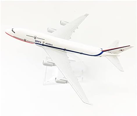 RCESSD עותק מטוס דגם 16 סמ לאוויר קוריאני BOEING B747 מעבורת חלל דגם Die Cast Metal Miniature