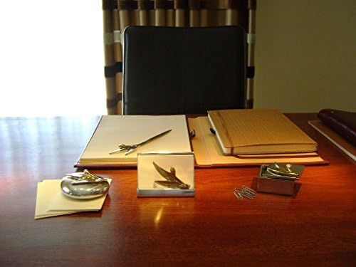 אלומיניום מוצק בעבודת יד מסוגנן & מגבר; מתכת פליז, אביזרי שולחן סט של 2, עיצוב ענף זית זהב - תיבת אחסון