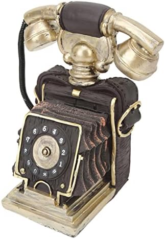 דגם טלפון עתיק, דגם טלפון דקורטיבי מדומה דגם מעודן אלגנטי לחלון החנות