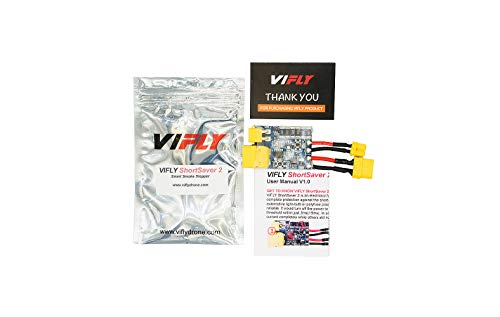 Vifly shortsaver v2 פקק עשן חכם נתיך אלקטרוני לאיתור ולמנוע מעגל קצר ועומס יתר, מתג הפעלה עבור