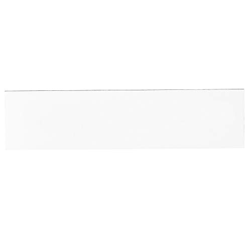 Aviditi 2 x 8 אינץ 'רצועות תווית מגנטית מראש, עם כתיבה על משטח מחיקה יבש, לבן, לתיוג וארגון
