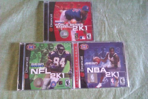 מהדורה לבנה Sega Dreamcast Sports Sports Edition