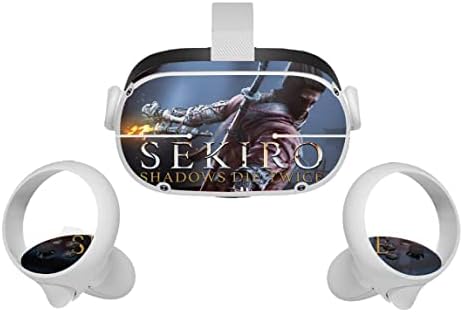 משחק וידאו לוחמי יפן Oculus Quest 2 Skin VR 2 אוזניות עורות ובקרות מדבקות מדבקות מגן אביזרים