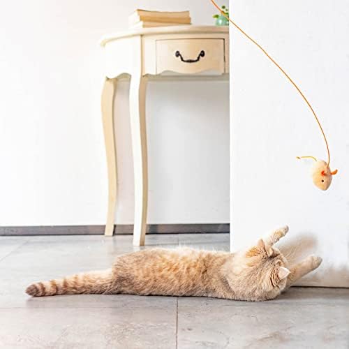 חתול צעצוע עכבר-דלת תליית-חתול-ג ' ינג ' י פעמון-חתול דלת מסגרת אינטראקטיבי ללעוס צעצוע לחתולים מקורה