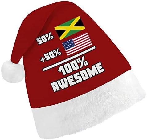 ג ' מייקה ואמריקאי מדהים חג המולד כובעי בתפזורת מבוגרים כובעי חג המולד כובע לחגים חג המולד