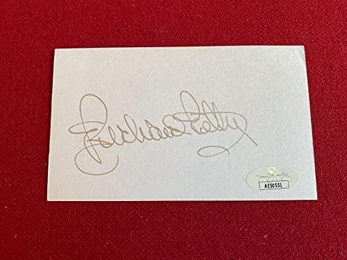 ריצ'רד פטי, עם חתימה כרטיס אינדקס - תמונות NASCAR עם חתימה