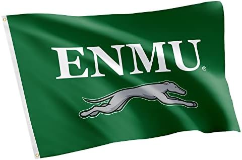 דגל אוניברסיטת ניו מקסיקו מזרח מקסיקו דגל Enmu Greyhounds דגלים באנרים פוליאסטר מקורה חיצוני 3x5