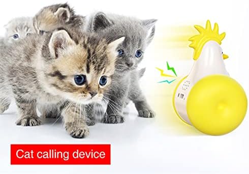 צעצועי חתול לחתול JOOFEEY צעצועים לחתולים אינטראקטיביים לחתולים מקורה צעצועים לחתלתול עם 360 מעלות