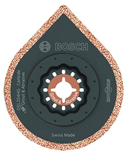 Bosch OSL300CR 1 חלק 3 אינץ '. Starlock Starlock מתנדנד רב -כלים וסיבוב שוחק קרביד גראטה דלתא ליישומים