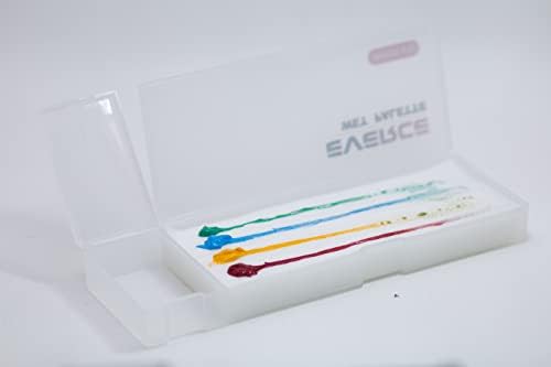 פלטת פלטה רטובה לפלטת נייר ציור אקרילית עם קופסת שטיפת עט - לוח רטוב פרימיום למיניאטורות צבע