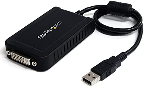 Startech.com USB ל- DVI מתאם - 1920x1200 - כרטיס וידאו וגרפיקה חיצוני - מתאם תצוגת צג כפול - תומך