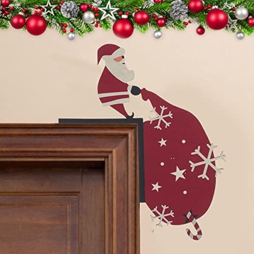 קישוט מסגרת הדלת של טודוזו סנטה קישוט לחג חג המולד תליון בית קישוט אחי חג חג מולד לסלון